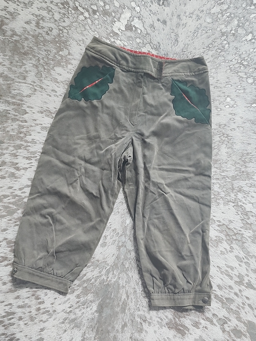 Vintage 1970s Denise Are Here Crop Pant Sz5/6